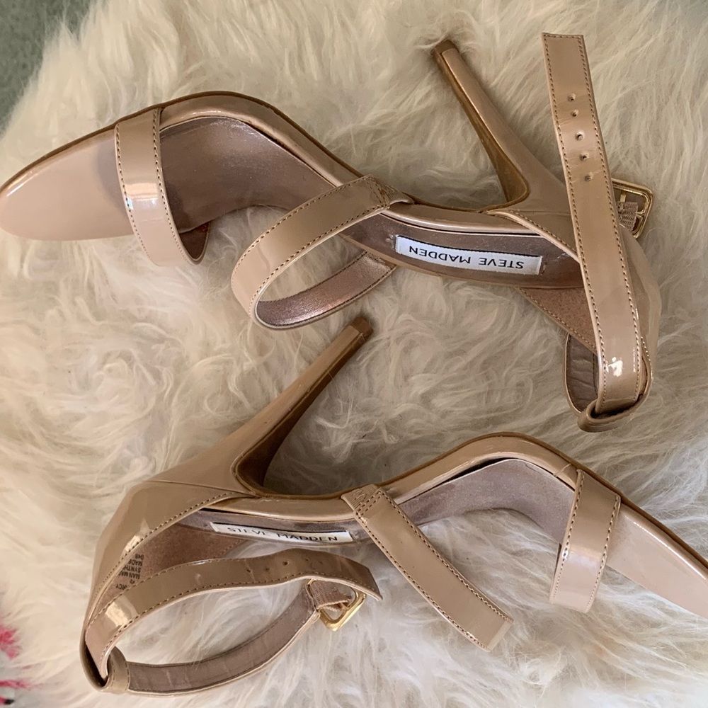 Nude Steve Madden Heels